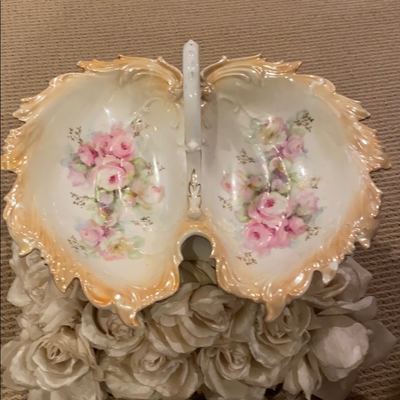 🔴💥HP💥GERMAN MADE VINTAGE DOUBLE DISH - Picture 7 of 8